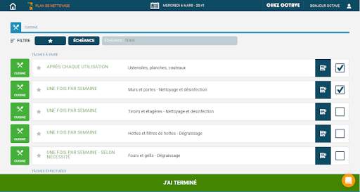 Octopus HACCP screenshot 5