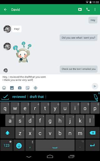 Ginger Emoji Toetsenbord screenshot 9