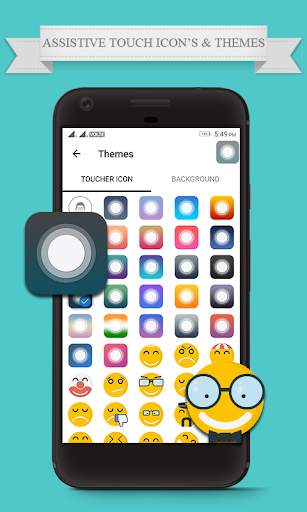 Assistive touch for Phone 7 - OS 10 screenshot 2