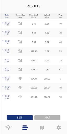 Speed Test Light 5G / 4G LTE / WiFi screenshot 6