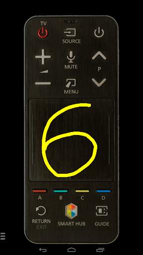 Touchpad remote for Samsung TV screenshot 5