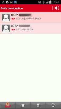 Messagerie Vocale Visuelle screenshot 1