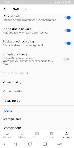 ProtoDVR - Free dash cam app without ads screenshot 4