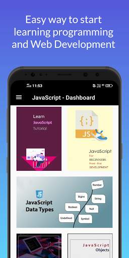 Learn JavaScript - Project based Tutorials Point скриншот 1