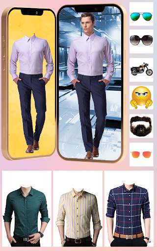 Men Formal Shirt -Photo Editor 6 تصوير الشاشة