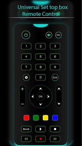 Universal Set Top Box Remote Controller screenshot 1