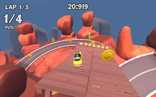 Crazy Cat Rush Racing Run Kitty Craft screenshot 5