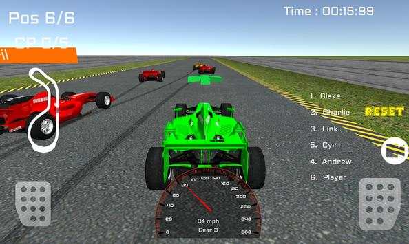 Free 3D Formula Racing 2015 screenshot 3