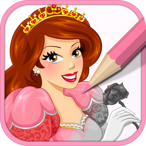Princess Coloring Books icon