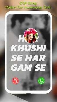 Old Song Video Ringtone For Incomming Call screenshot 4