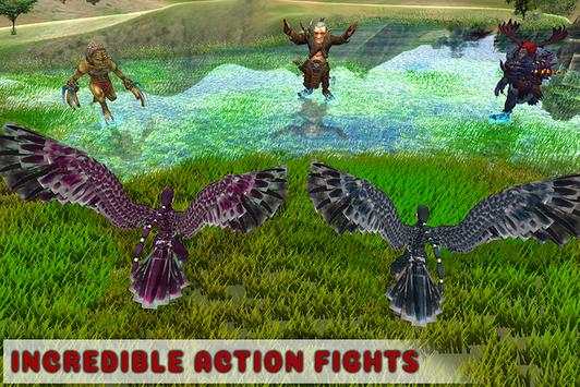 Scary Harpy 3D Jungle Sim screenshot 4
