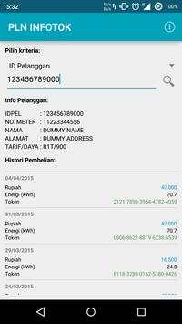 PLN INFOTOK screenshot 3