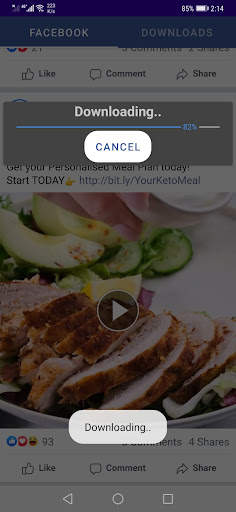 Fast Video Downloader For Facebook : Simple Saver. screenshot 5
