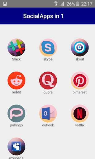 All Social Apps ( All In One) screenshot 6