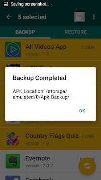 App Backup & Restore 5 تصوير الشاشة