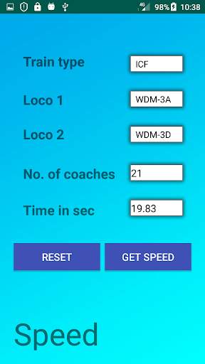 Train Speed screenshot 1