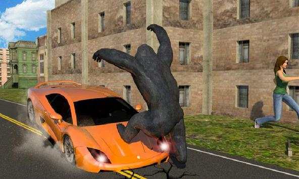 Angry Wild Gorilla City Attack screenshot 5