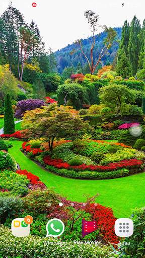 Garden Live Wallpapers HD screenshot 1