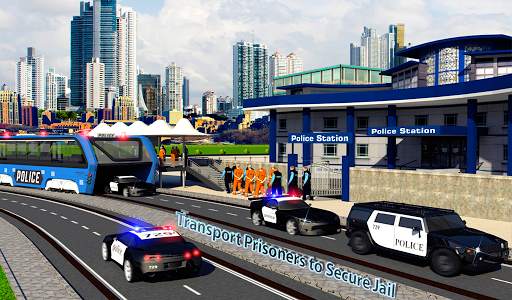 Penjara Tinggi Bis Angkutan 3D screenshot 6