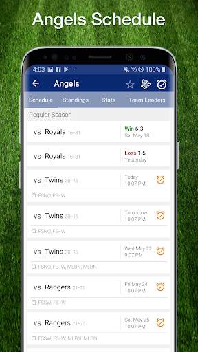 Angels Baseball: Live Scores, Stats, Plays & Games screenshot 1