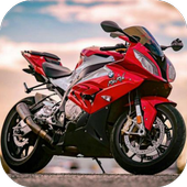 Sport bike icon