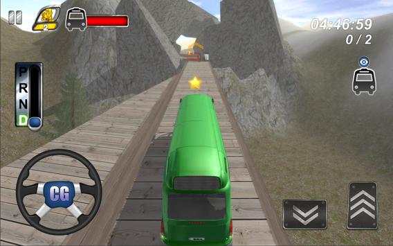 Commercial Bus Bukit Climb Sim screenshot 2