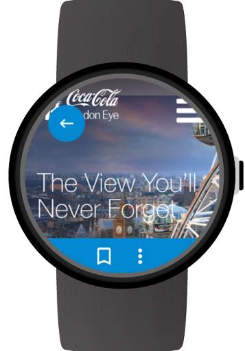 Web Browser for Wear OS (Android Wear) screenshot 3