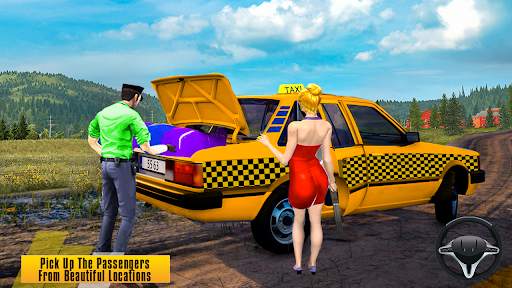 Offroad Taxi Driving Sim 2021 screenshot 5