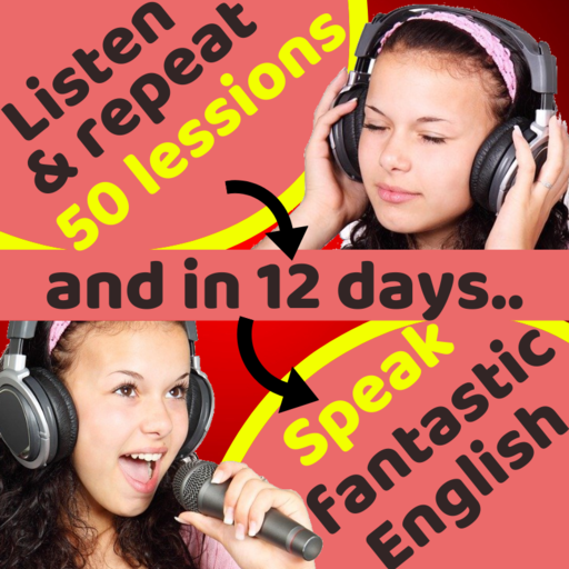 Learn English Step by Step - Spoken English App icon