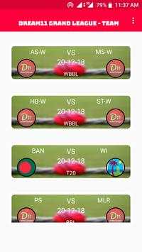 Dream11 Grand League Team  Cricket screenshot 3