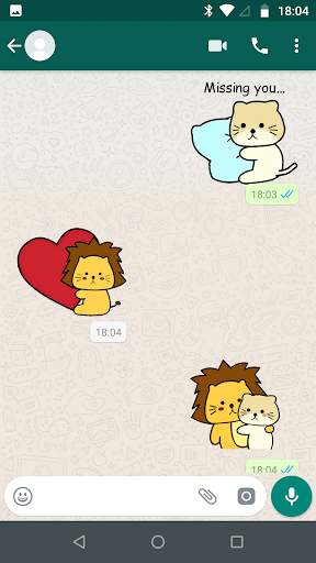 Singa Polah Stickers for WhatsApp screenshot 3