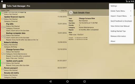 ToDo List Task Manager -Lite screenshot 12