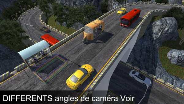 Montagne auto pousse-pousse conduire Jeu screenshot 4
