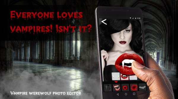 Vampire werewolf photo editor screenshot 1