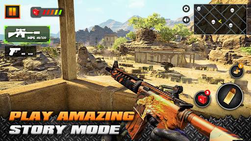 Critical Sniper Mission - FPS Shooter Game screenshot 1
