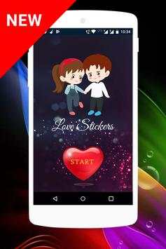 Love Stickers  for Facebook screenshot 1