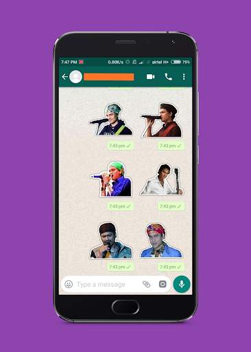 Zubeen Garg Stickers for Whatsapp -  WAStickerApps screenshot 5
