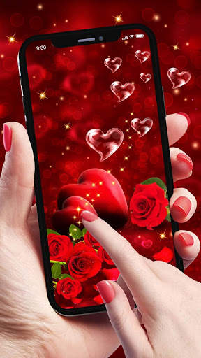 Red Rose Live Wallpaper screenshot 2