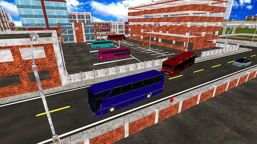 City Coach Bus Parking Simulator Driving School screenshot 4