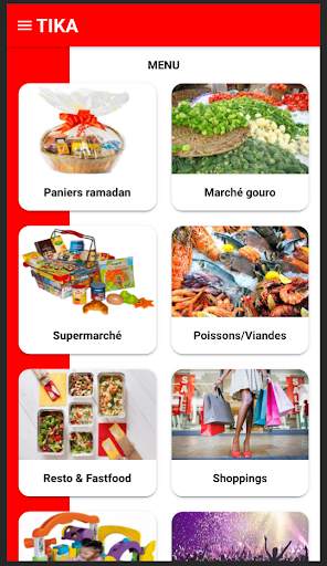 Tika - Livraison de vivres, repas, colis et plus. 3 تصوير الشاشة