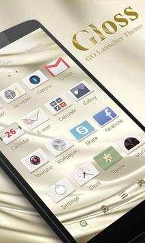 Gloss GO Launcher Theme screenshot 1
