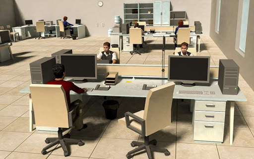 Virtual Office Goosebumps Angry Boss 3D स्क्रीनशॉट 2