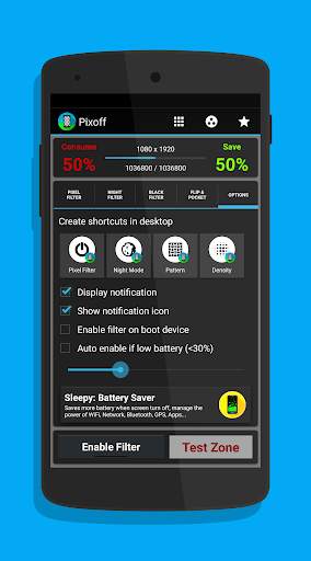 Pixoff: Battery Saver screenshot 5