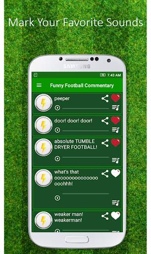 Funny Football Commentary Sounds screenshot 4