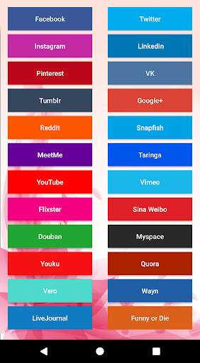 All Social Media - All in One Social Media App screenshot 1