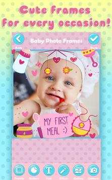 Baby Photo Editor – Cute Baby Stickers screenshot 8