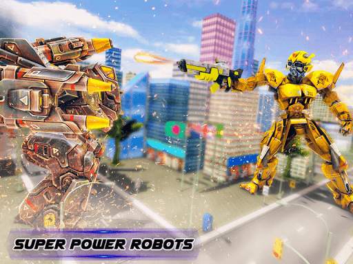 Flying Formula Car Robot Transform: Shooting Games screenshot 12