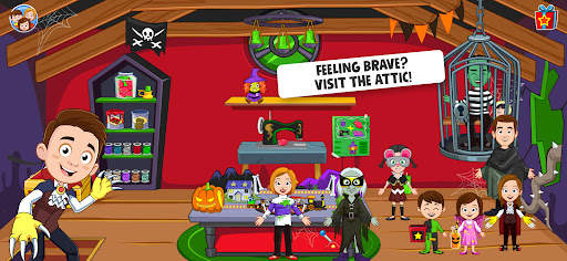 My Town Halloween - Ghost game screenshot 4