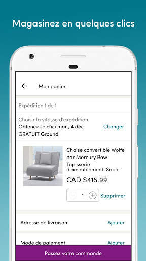 Wayfair - Meubles et décoration screenshot 5