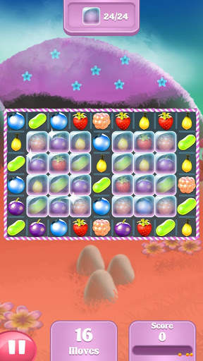 Candy Fruits Crash - Match 3 free puzzle game screenshot 7